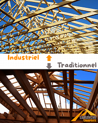 charpente traditionnel - charpente industriel